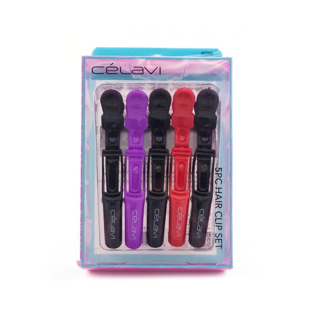 Celavi 5pc Hair Clip Set