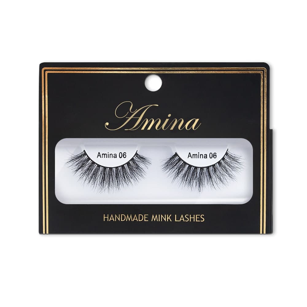 Amina Handmade Mink Lashes - Style 06