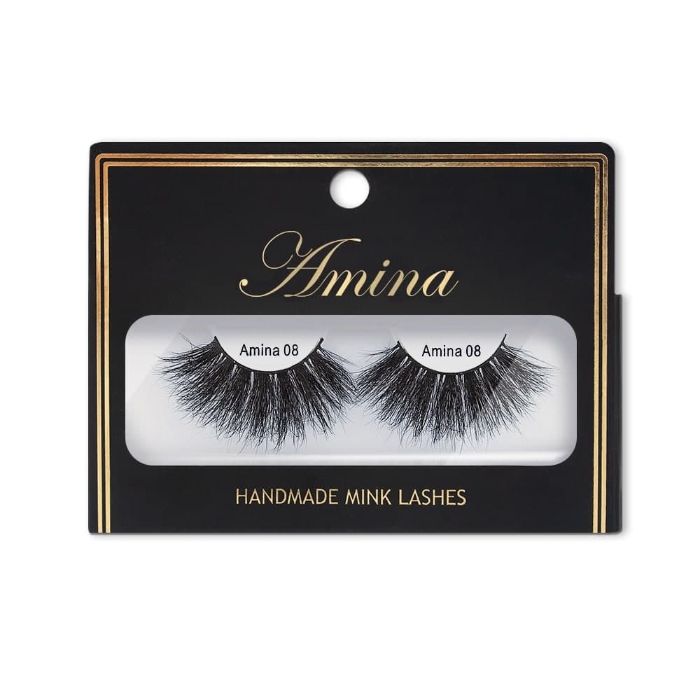 Amina Handmade Mink Lashes - Style 08