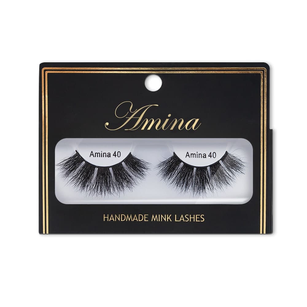 Amina Handmade Mink Lashes - Style 40