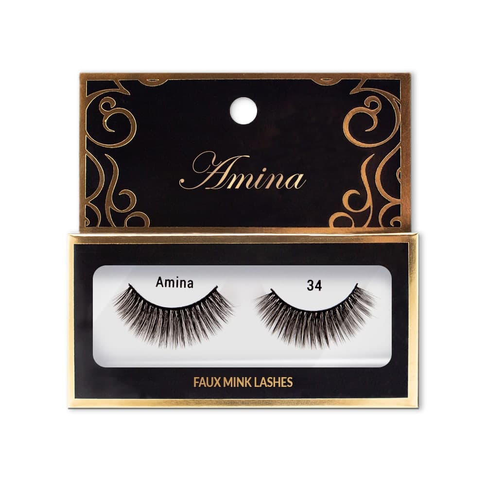 Amina Faux Mink Lashes - Style 34