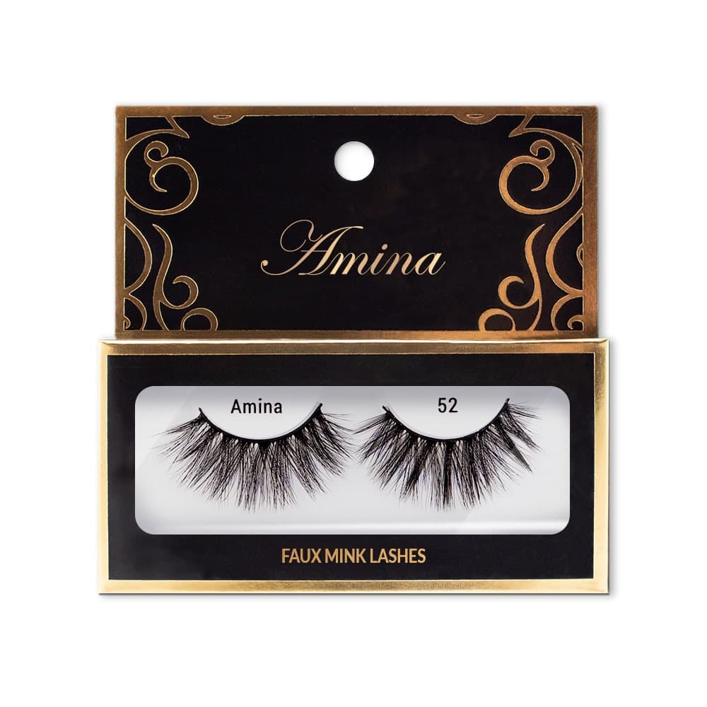 Amina Faux Mink Lashes - Style 52