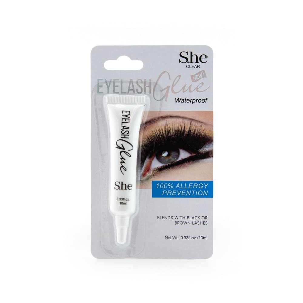 S.he Clear Waterproof Eyelash Glue