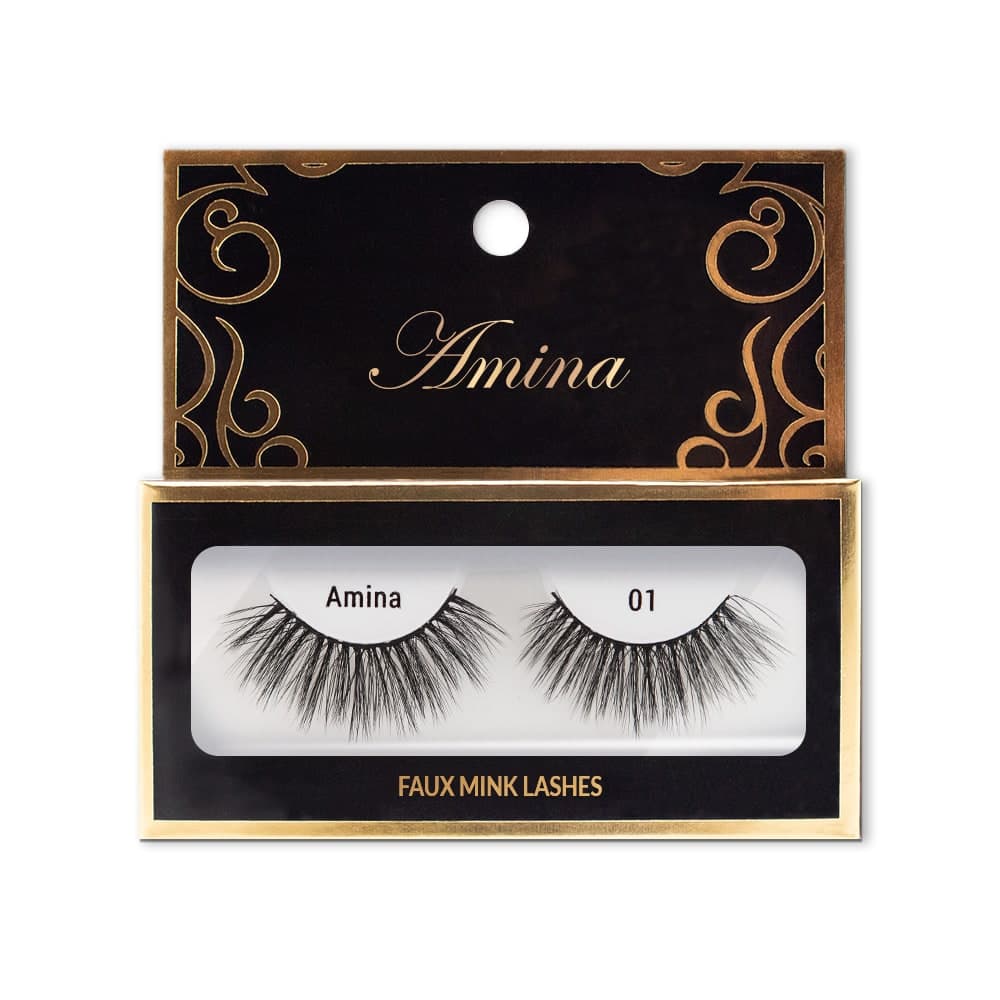 Amina Faux Mink Lashes - Style 01