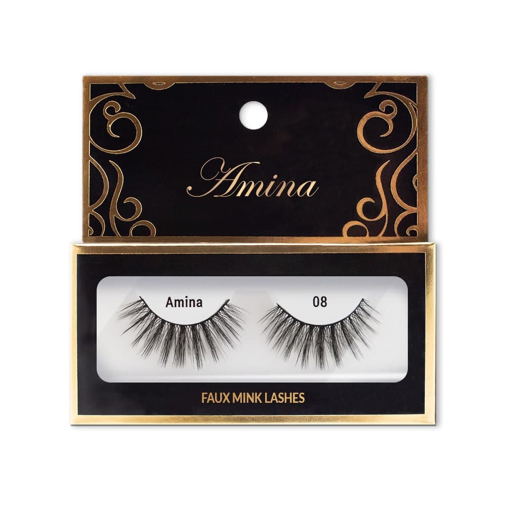 Amina Faux Mink Lashes - Style 08