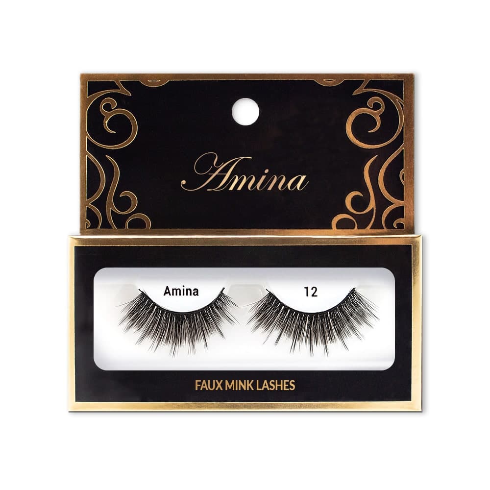 Amina Faux Mink Lashes - Style 12