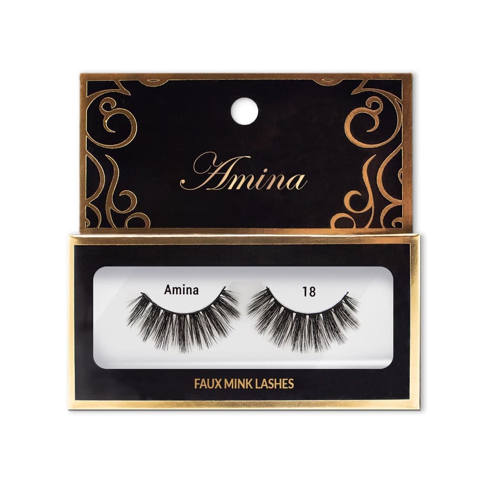 Amina Faux Mink Lashes - Style 18