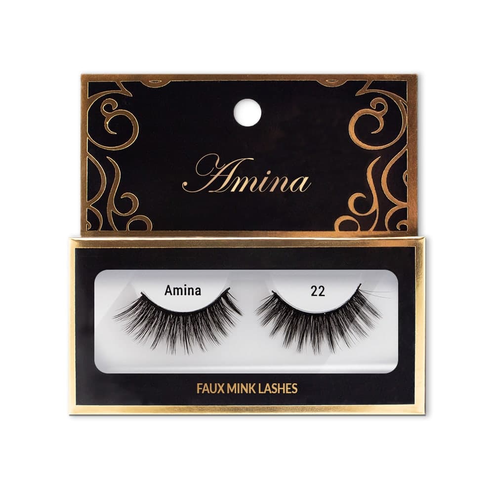 Amina Faux Mink Lashes - Style 22