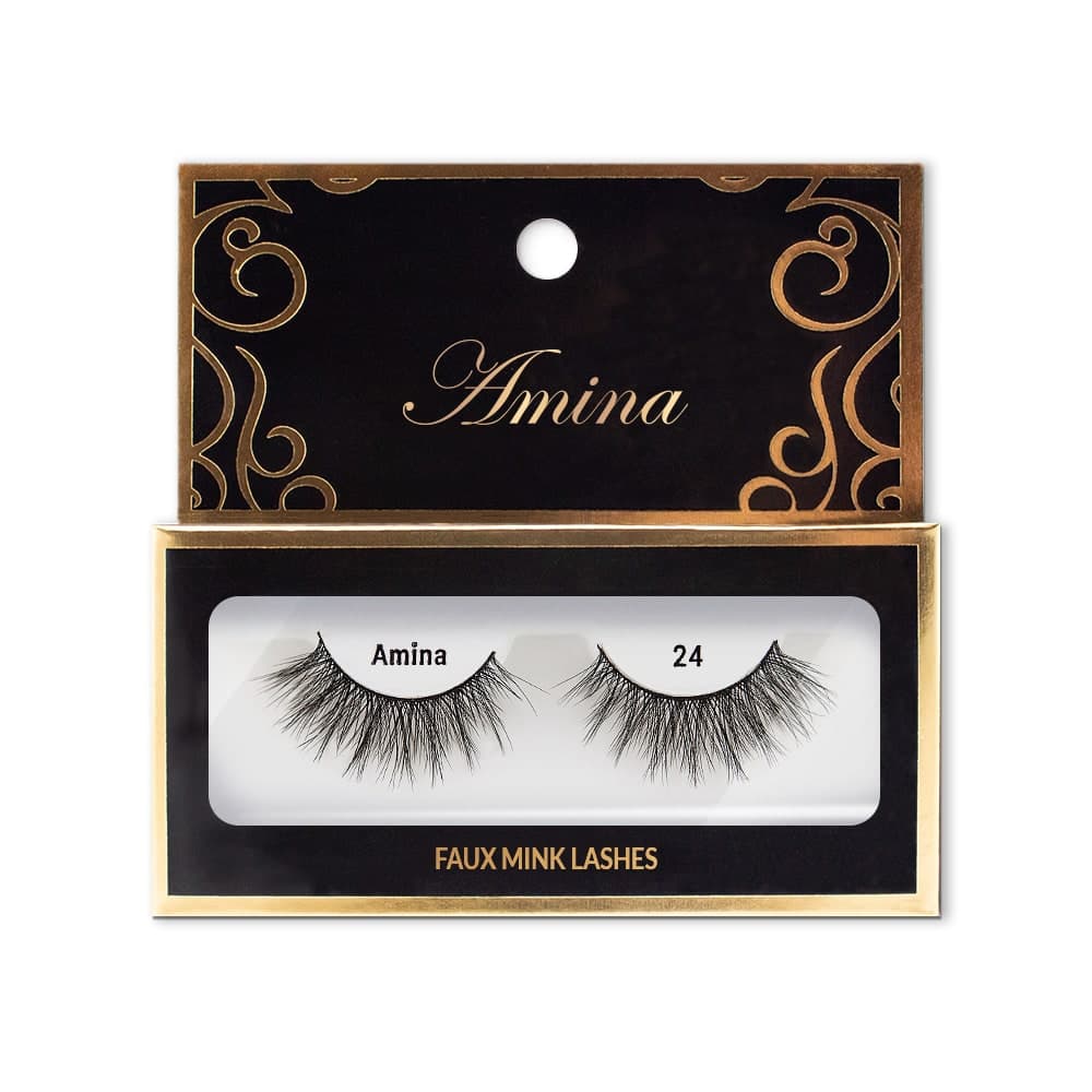 Amina Faux Mink Lashes - Style 24