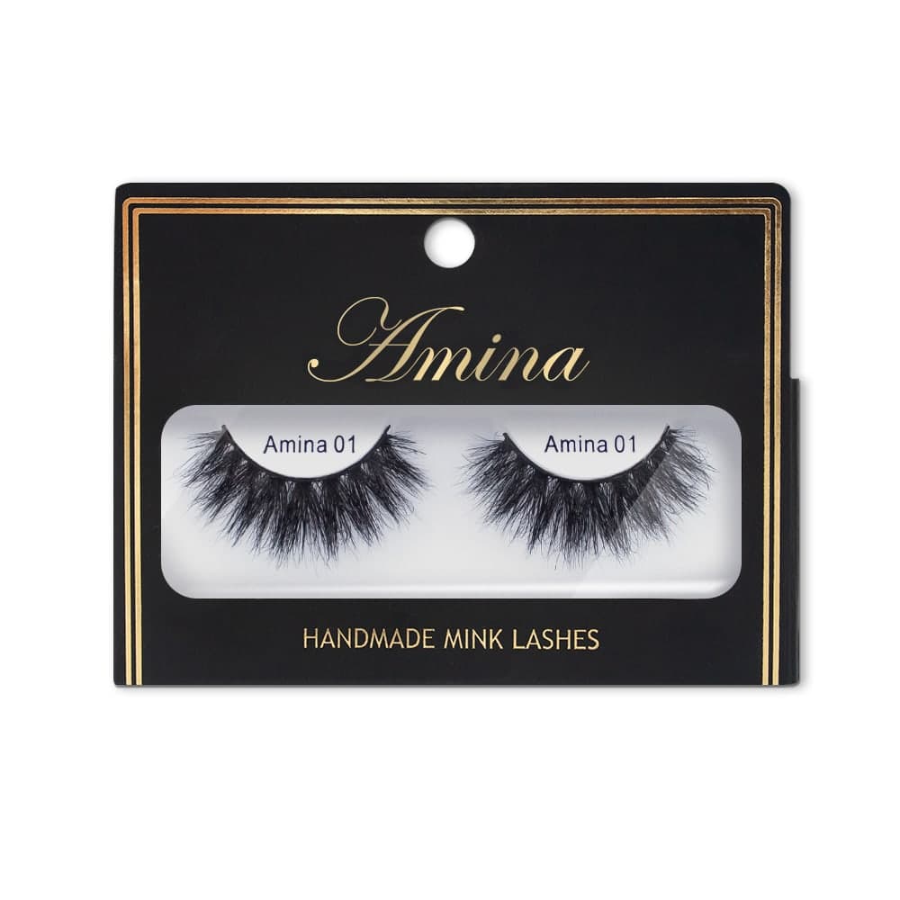 Amina Handmade Mink Lashes - Style 01