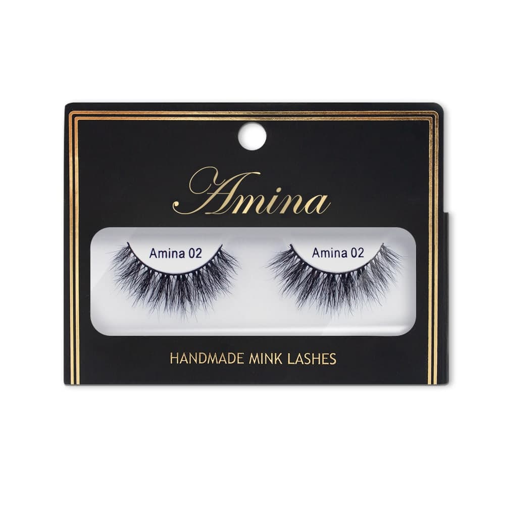 Amina Handmade Mink Lashes - Style 02