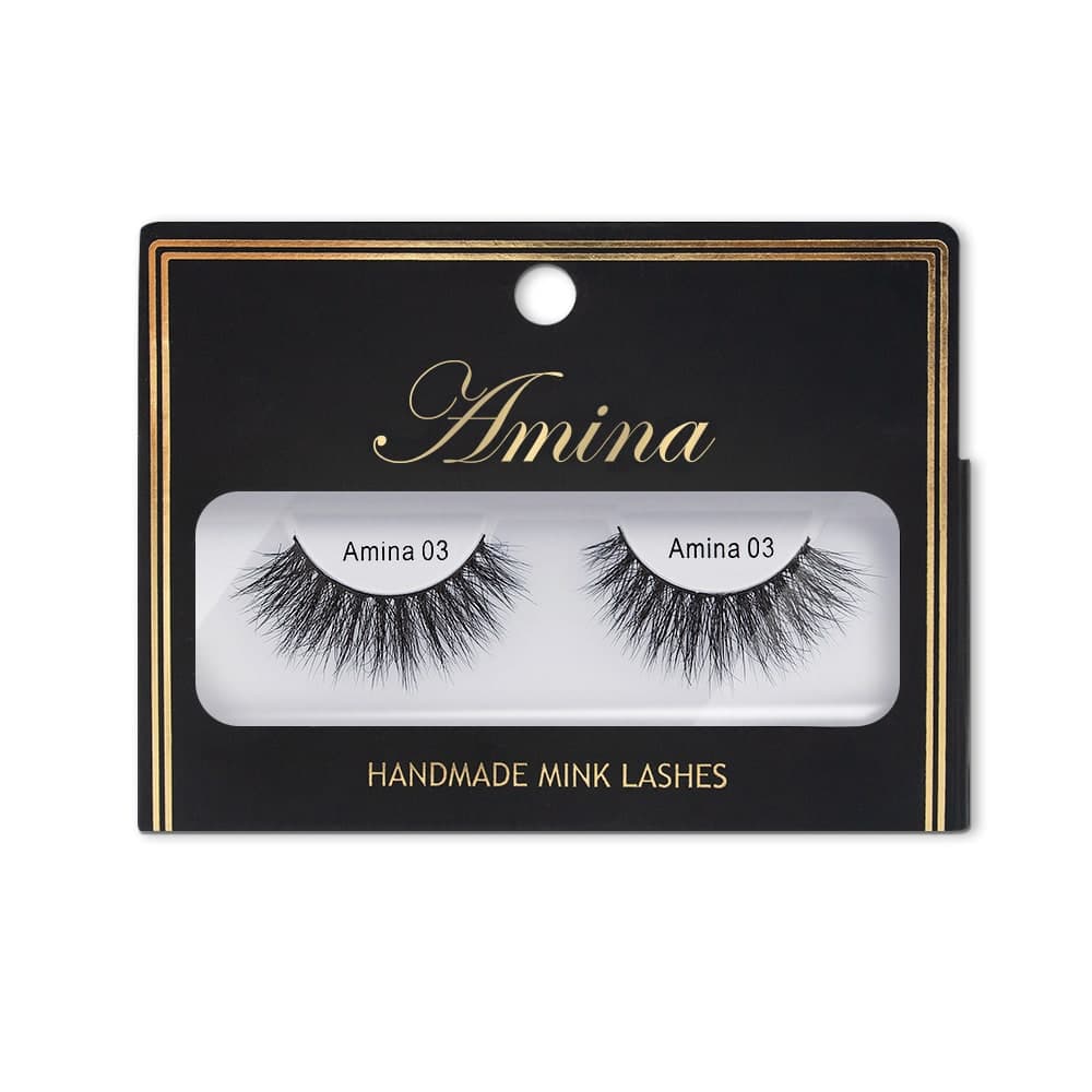 Amina Handmade Mink Lashes - Style 03