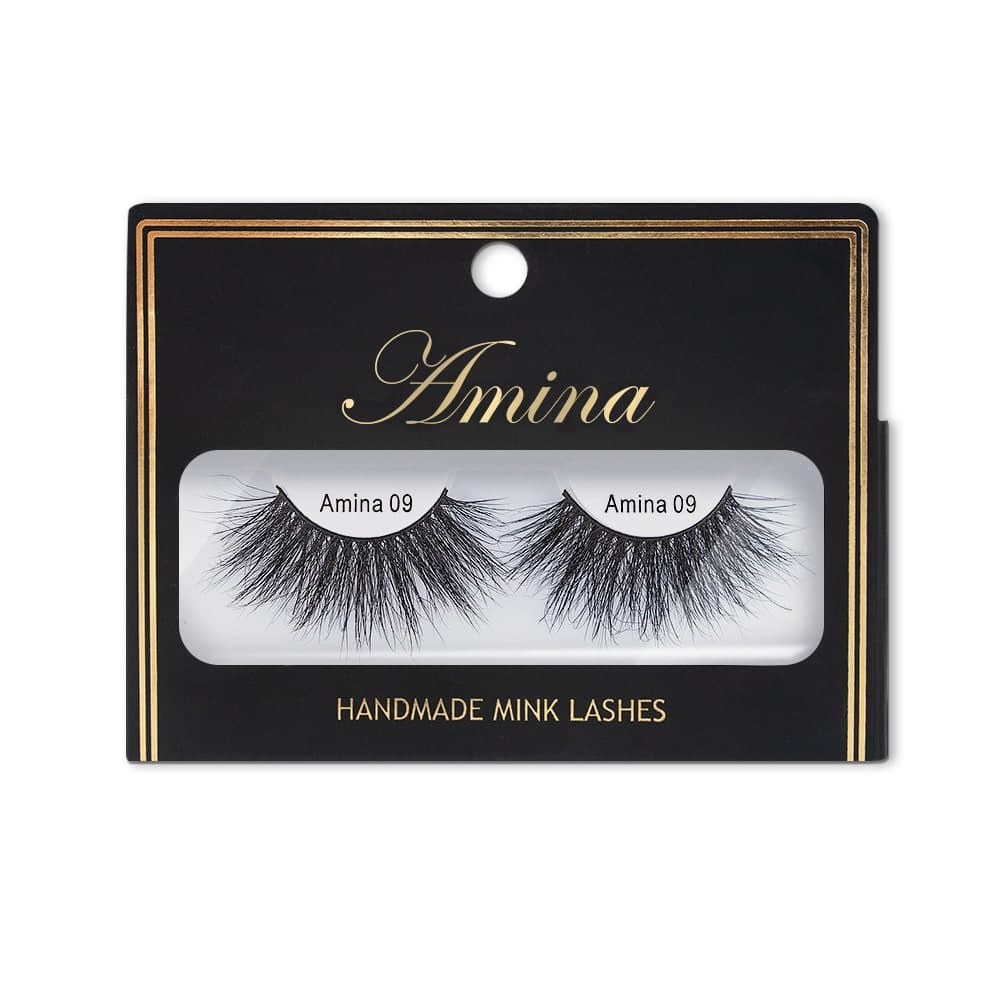 Amina Handmade Mink Lashes - Style 09