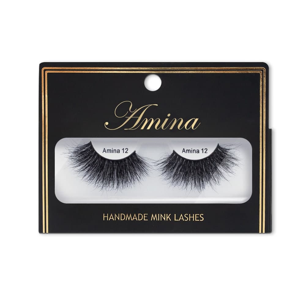 Amina Handmade Mink Lashes - Style 12