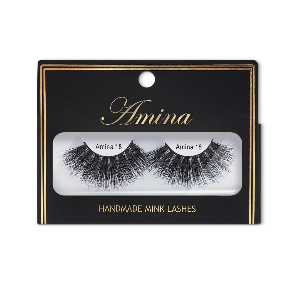 Amina Handmade Mink Lashes - Style 18