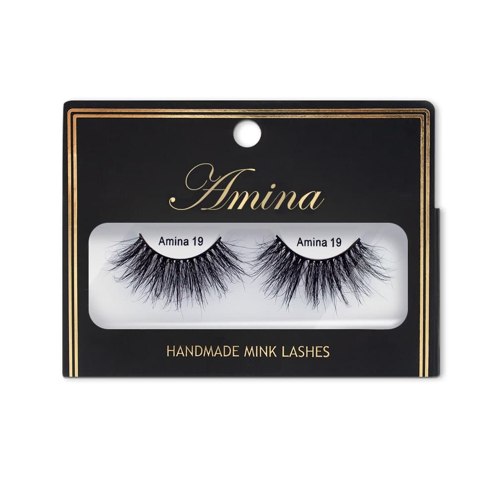 Amina Handmade Mink Lashes - Style 19