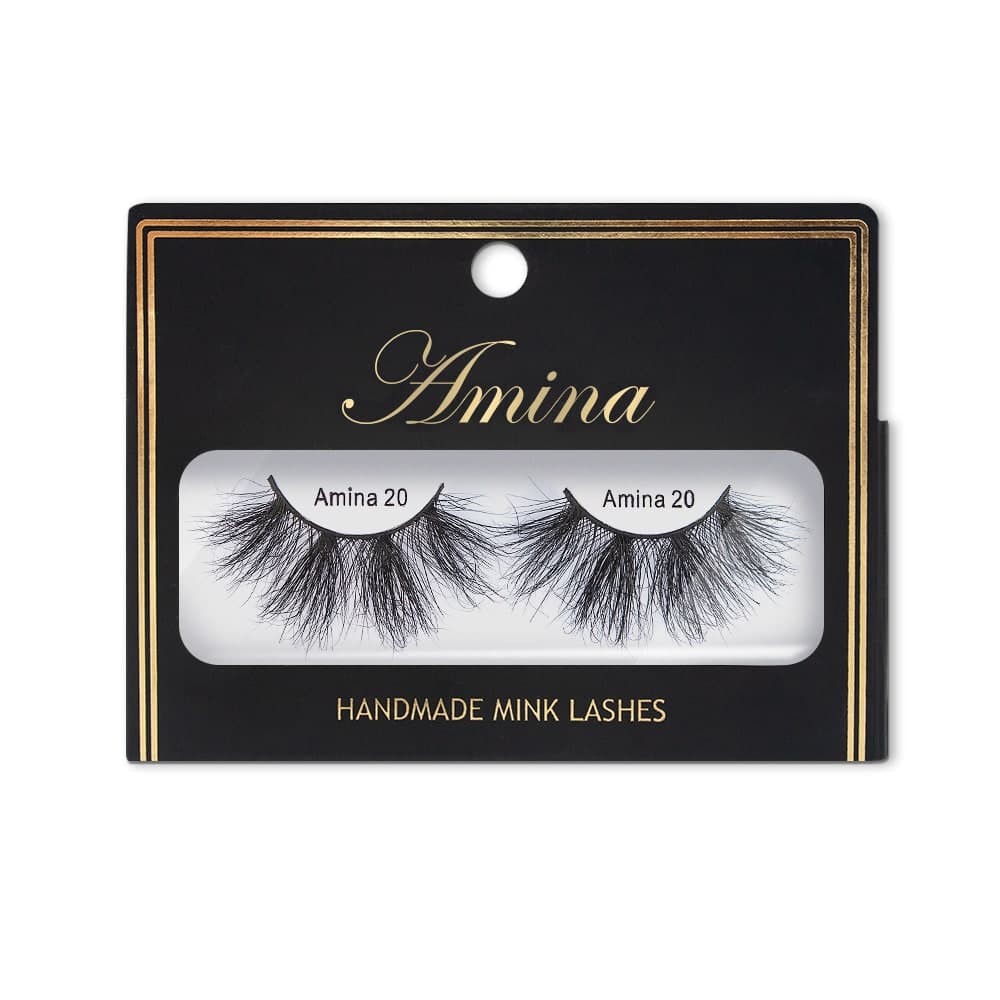 Amina Handmade Mink Lashes - Style 20