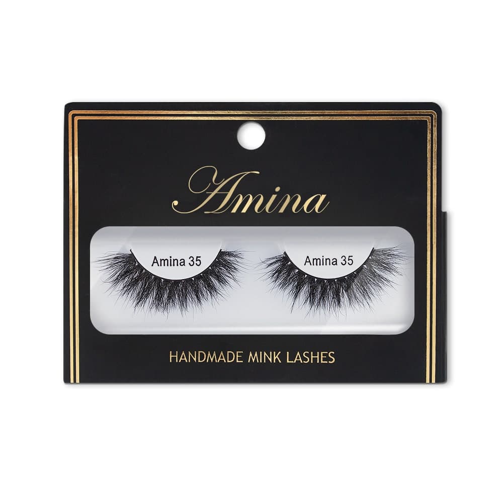 Amina Handmade Mink Lashes - Style 35