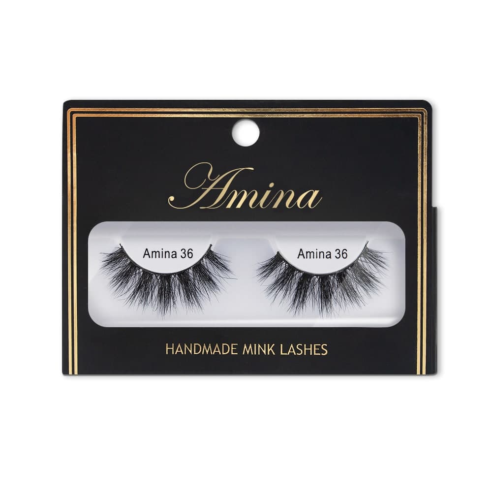 Amina Handmade Mink Lashes - Style 36