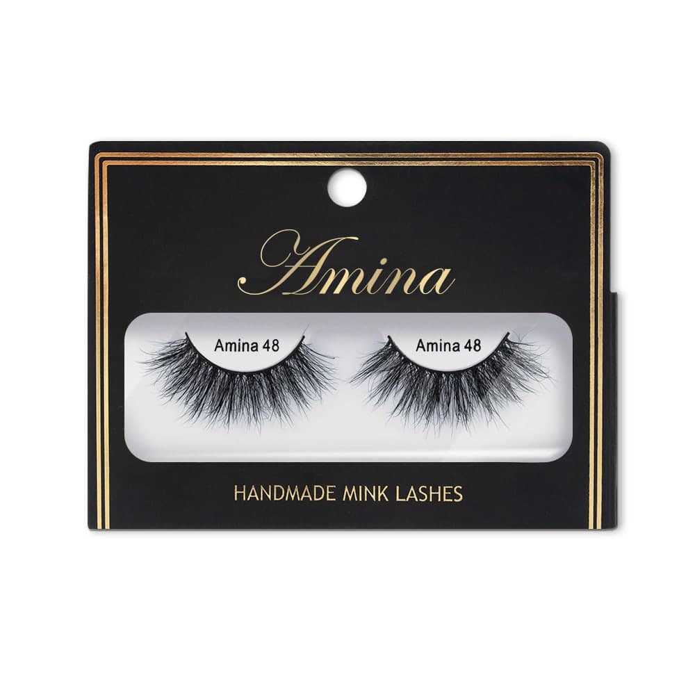 Amina Handmade Mink Lashes - Style 48