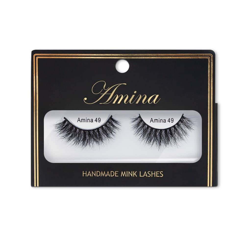 Amina Handmade Mink Lashes - Style 49