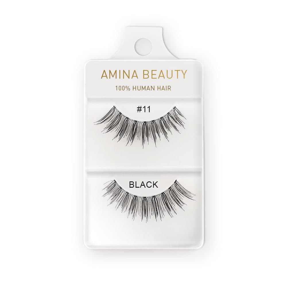Amina Human Hair Eyelashes- Style 11