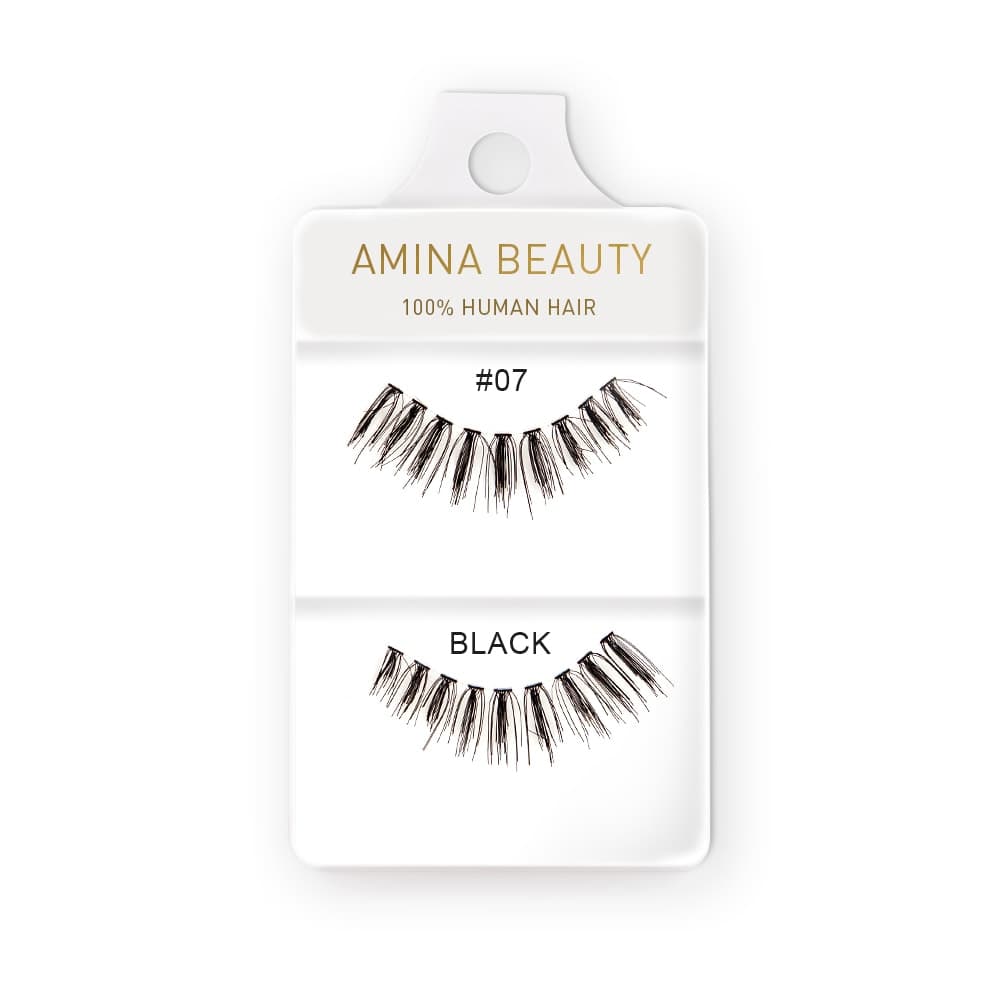 Amina Human Hair Eyelashes - Style 07