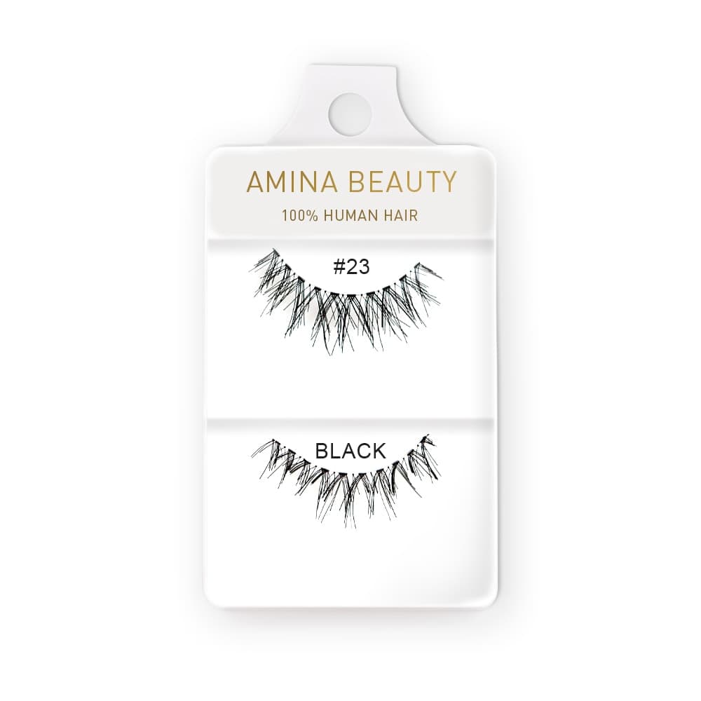 Amina Human Hair Eyelashes - Style 23