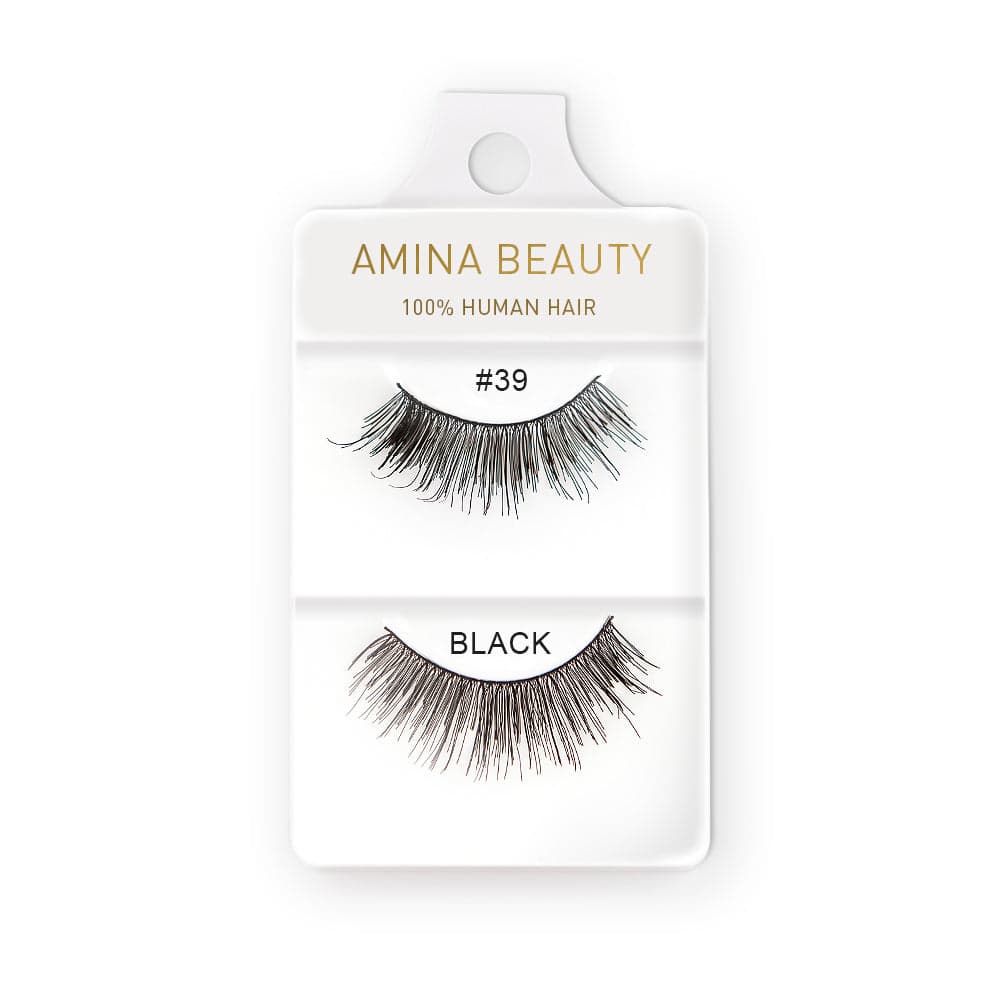 Amina Human Hair Eyelashes - Style 39