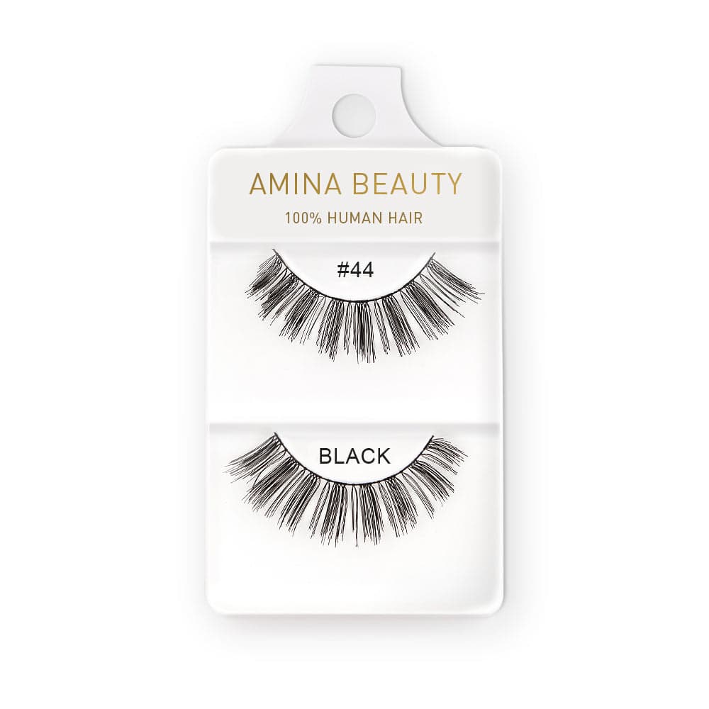 Amina Human Hair Eyelashes - Style 44