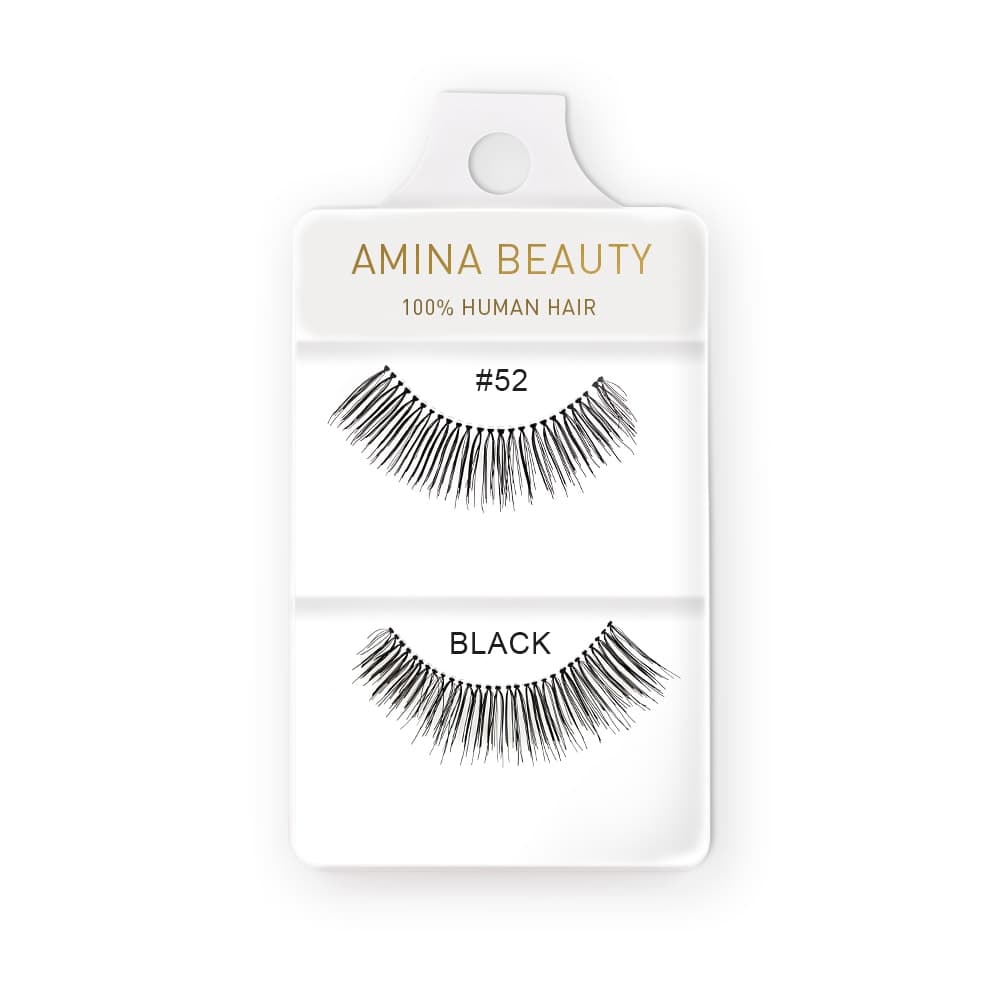 Amina Human Hair Eyelashes - Style 52