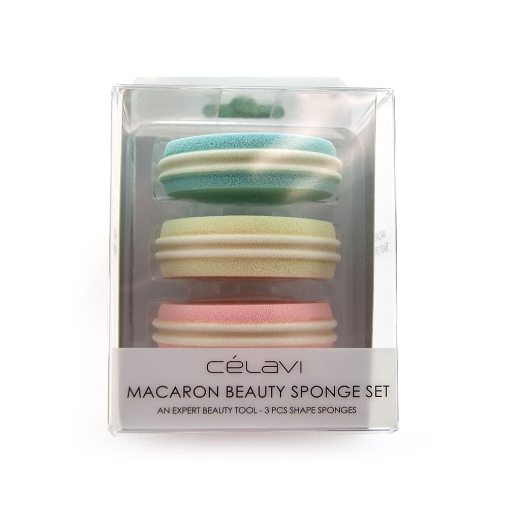 Celavi Macaron Beauty Sponge Set
